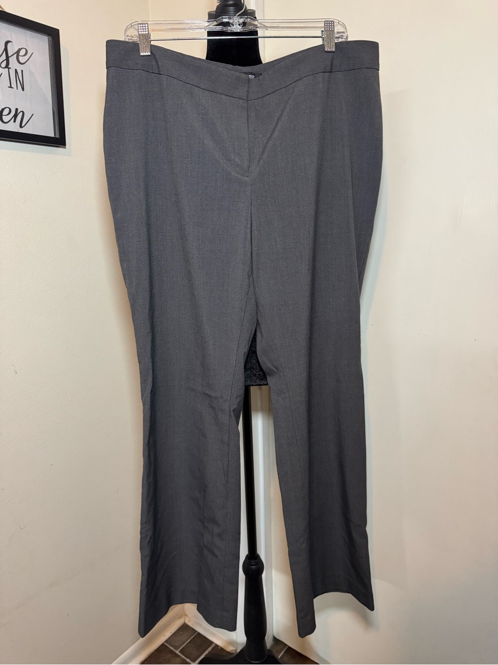 Nine West Dark Gray Dress Pants - Size 14
